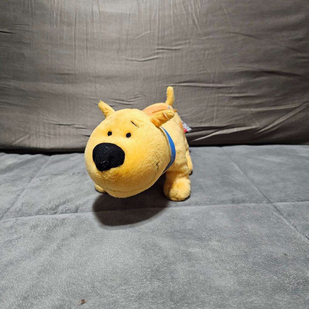 Scholastic Clifford The Big Red Dog T bone Plush Side Kicks 2001 yellow